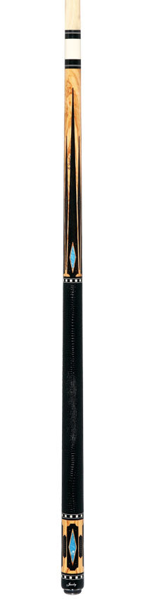 Jacoby Olivewood with Ebony Points Pool Cue - HB5
