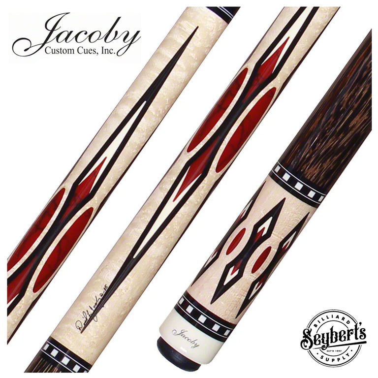 Jacoby Maple Bloody Basin Jasper Pool Cue - HB6