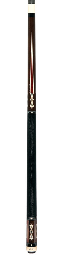 Jacoby Heritage Collection Ziricote with Cocobolo Points and Abalone Inlays Pool Cue