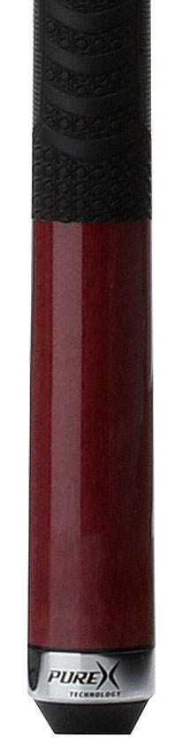 Pure X Purple Heart Pool Cue with MZ Sport Grip Wrap