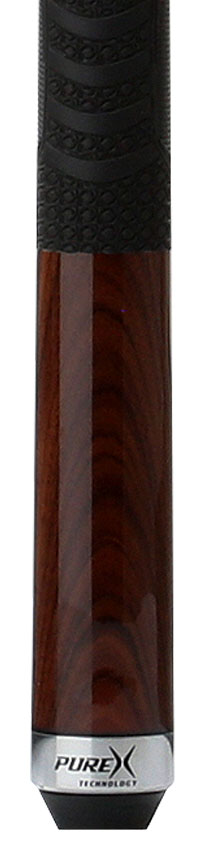 Pure X Exotic Rosewood Pool Cue with MZ Sport Grip Wrap