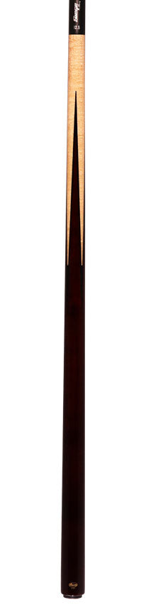 Viking Impero Series Coffee-Stained Maple with 4 Birdseye Maple Inlaid Points Play Cue with 12.5mm Siege Carbon Fiber Shaft