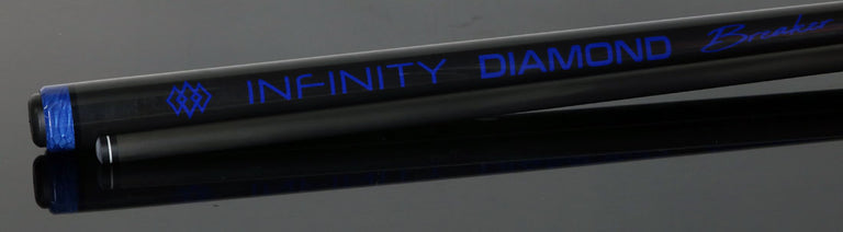 Infinity Diamond Breaker Carbon Fiber Break Cue - Blue