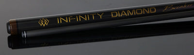 Infinity Diamond Breaker Carbon Fiber Break Cue - Gold