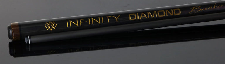 Infinity Diamond Breaker Carbon Fiber Break Cue - Gold