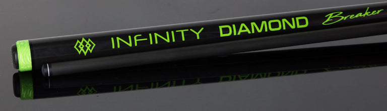 Infinity Diamond Breaker Carbon Fiber Break Cue - Green