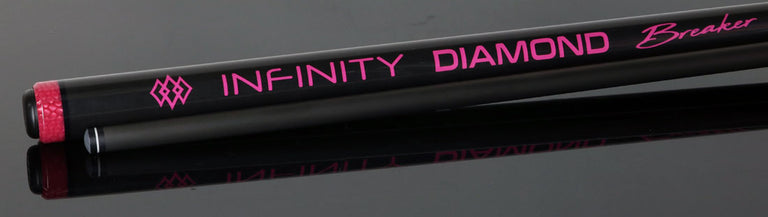 Infinity Diamond Breaker Carbon Fiber Break Cue - Pink