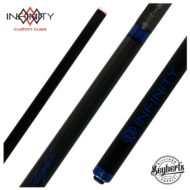 Infinity Dragon Flight Carbon Fiber Long Jump Cue - Blue