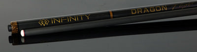 Infinity Dragon Flight Carbon Fiber Long Jump Cue - Gold