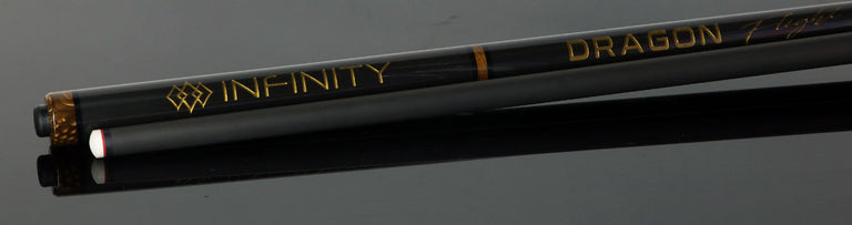 Infinity Dragon Flight Carbon Fiber Long Jump Cue - Gold