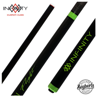 Infinity Dragon Flight Carbon Fiber Long Jump Cue - Green
