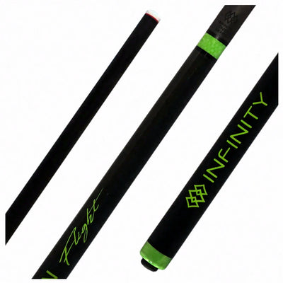 Infinity Dragon Flight Carbon Fiber Long Jump Cue - Green