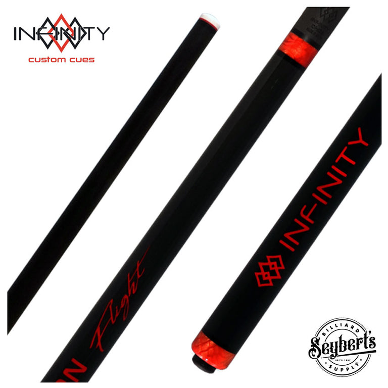 Infinity Dragon Flight Carbon Fiber Long Jump Cue - Magma