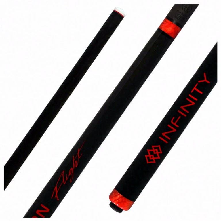 Infinity Dragon Flight Carbon Fiber Long Jump Cue - Magma