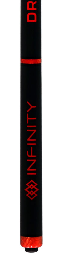 Infinity Dragon Flight Carbon Fiber Long Jump Cue - Magma