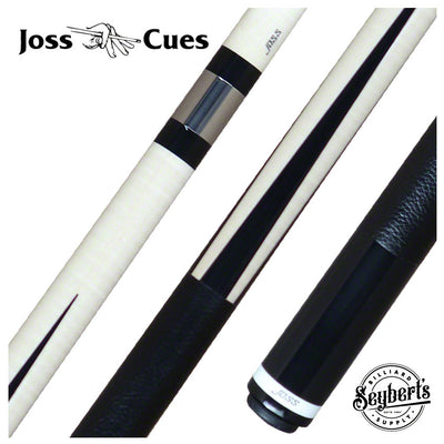 Joss 4 Point with Leather Wrap Pool Cue - JC10-07LW