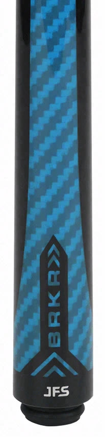 JFlowers Blue BRKR No Wrap Break Cue with Carbon Shaft
