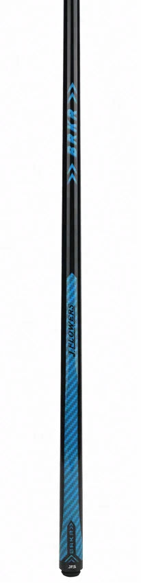 JFlowers Blue BRKR No Wrap Break Cue with Carbon Shaft