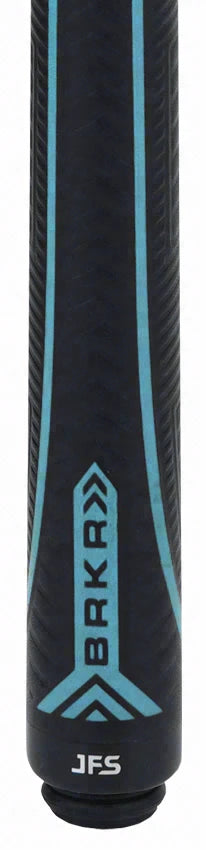 JFlowers Blue BRKR Break Cue with Sport Wrap and Carbon Shaft