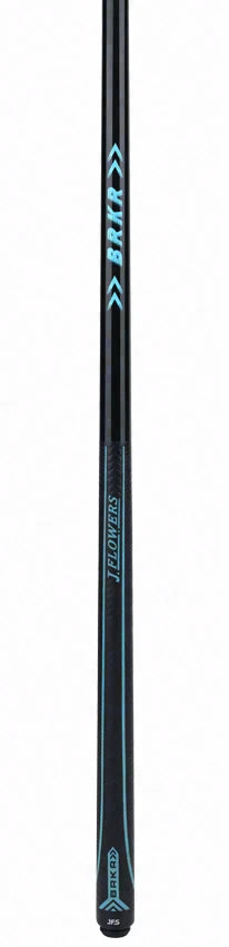 JFlowers Blue BRKR Break Cue with Sport Wrap and Carbon Shaft