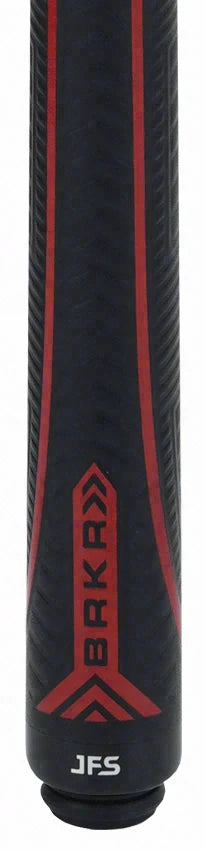 JFlowers Red BRKR Break Cue with Sport Wrap and Carbon Shaft
