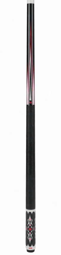 JFlowers Dante 1 Limited Edition Pool Cue with Black Lizard Wrap and Carbon Shaft