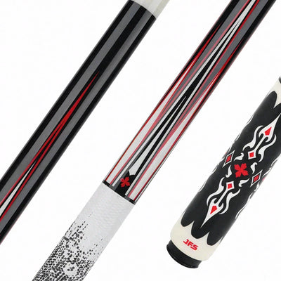 JFlowers Dante 1 Limited Edition Pool Cue with White Lizard Wrap and Carbon Shaft
