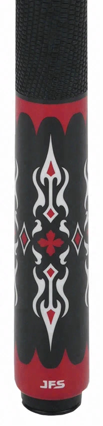 JFlowers Dante 2 Limited Edition Pool Cue with Black Lizard Wrap and Carbon Shaft