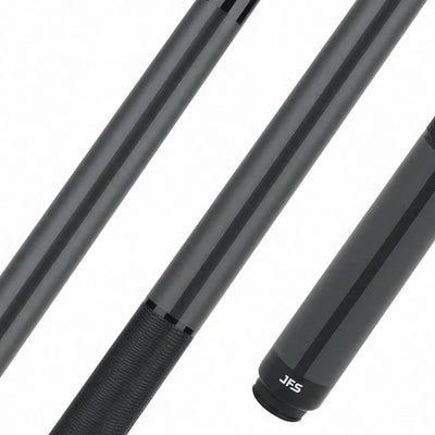 JFlowers Dennis Orcollo Gray Pool Cue with Black Lizard and Carbon Shaft