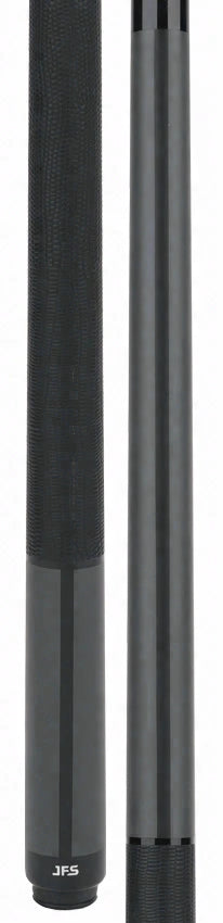 JFlowers Dennis Orcollo Gray Pool Cue with Black Lizard and Carbon Shaft
