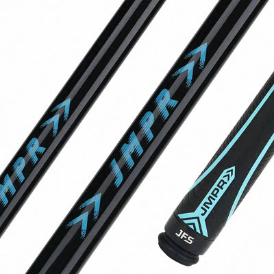 JFlowers Blue Sport Wrap Jump Cue with Carbon Shaft
