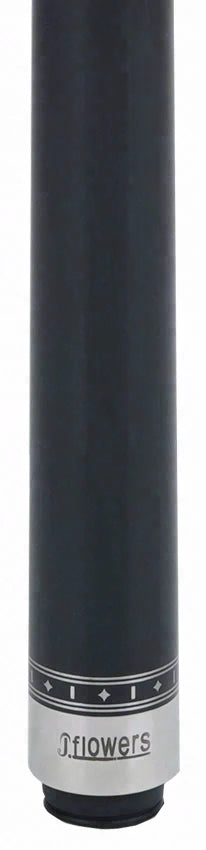 JFlowers Jayson Shaw MVP Black No Wrap Pool Cue with Carbon Shaft