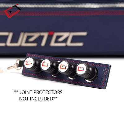 Cuetec Pro Line Navy 3x5 Hard Professional Pool Cue Case - 95-757N