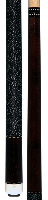 Pechauer JP T Series Rosewood-Stained Maple Pool Cue with Linen Wrap