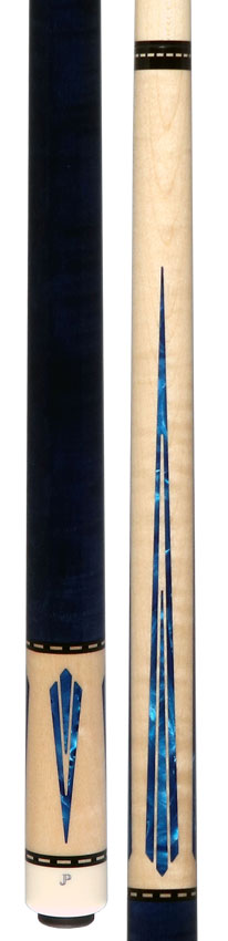 Pechauer JP Series JP07T Natural Maple with Blue Points Pool Cue