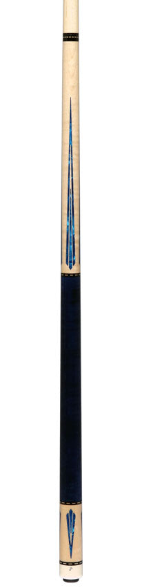 Pechauer JP Series JP07T Natural Maple with Blue Points Pool Cue
