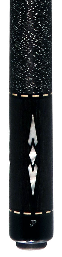 Pechauer JP T Series Carbon-Stained Maple Pool Cue with Linen Wrap