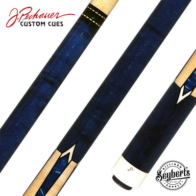 Pechauer JP T Series Blue-Stained Maple No Wrap Pool Cue