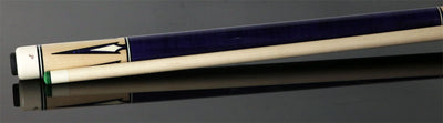 Pechauer JP T Series No-Stained Maple with Purple Pearl Points No Wrap Pool Cue