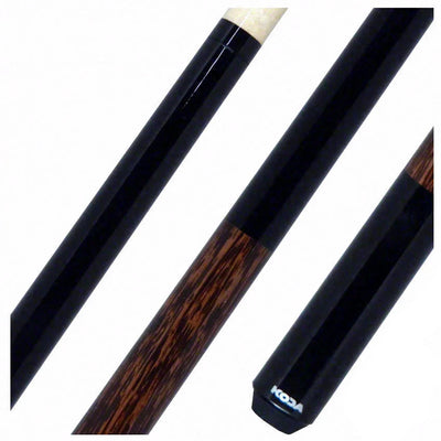 KODA Black with Black Palm Graphic Pool Cue - KD20