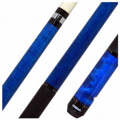 KODARoyal Blue Stained Pool Cue - KD32