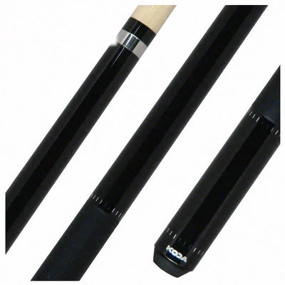 KODA Oynx Stained Pool Cue with Linen Wrap