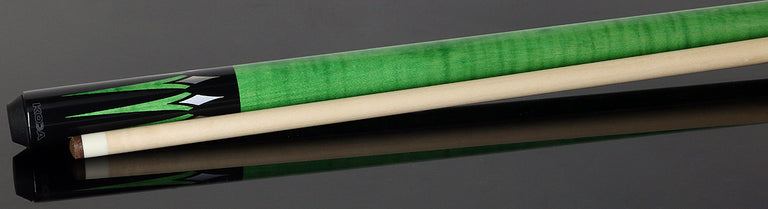 KODA Black with Green Points Graphic No Wrap Play Cue