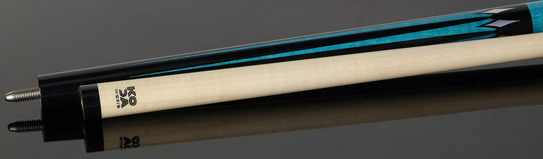 KODA Black with Teal Points Graphic No Wrap Play Cue