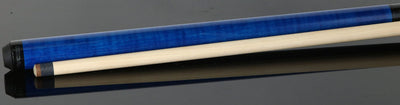 KODA Blue Stained Curly Maple Heavy Hitter Break/Jump Cue