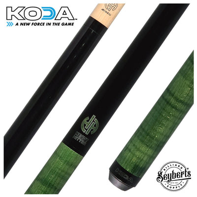 KODA Green Stained Curly Maple 25oz. Heavy Hitter Break/Jump Cue