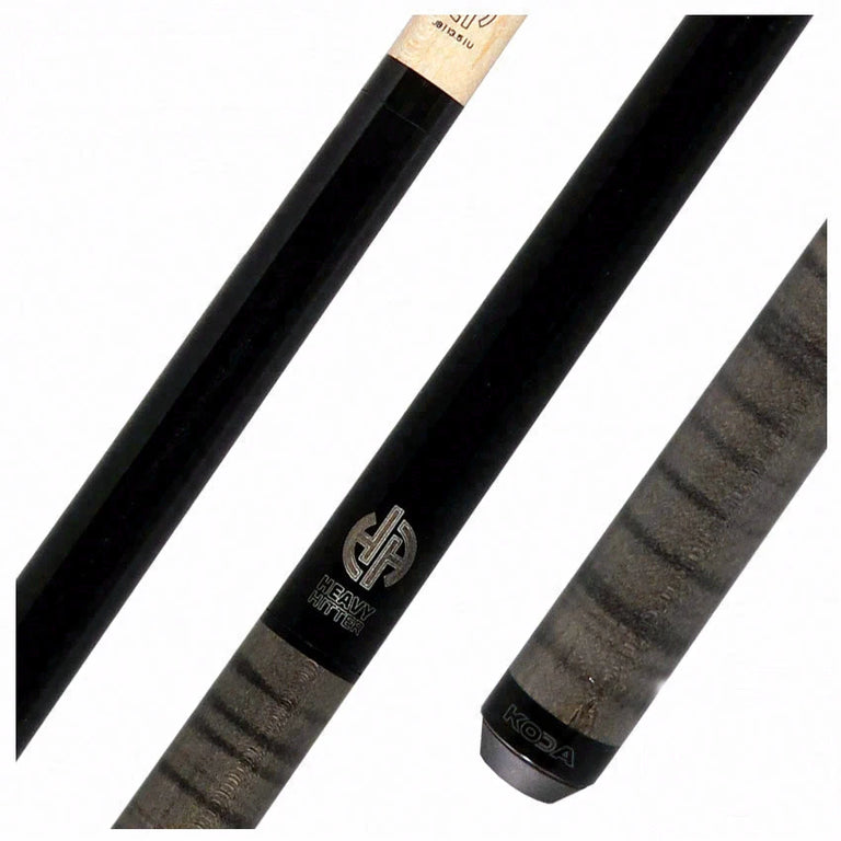 KODA Gray Stained Curly Maple Heavy Hitter Break/Jump Cue