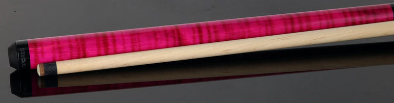 KODA Pink Stained Curly Maple 25oz. Heavy Hitter Break/Jump Cue