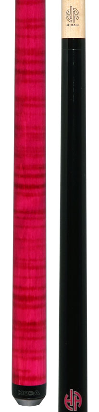 KODA Pink Stained Curly Maple 25oz. Heavy Hitter Break/Jump Cue