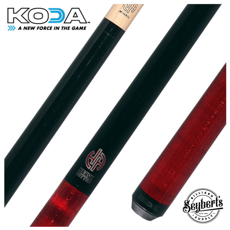 KODA Red Stained Curly Maple 25oz. Heavy Hitter Break/Jump Cue
